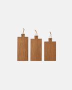 HKLIVING Bread Boards in Teak Wood in Three Sizes