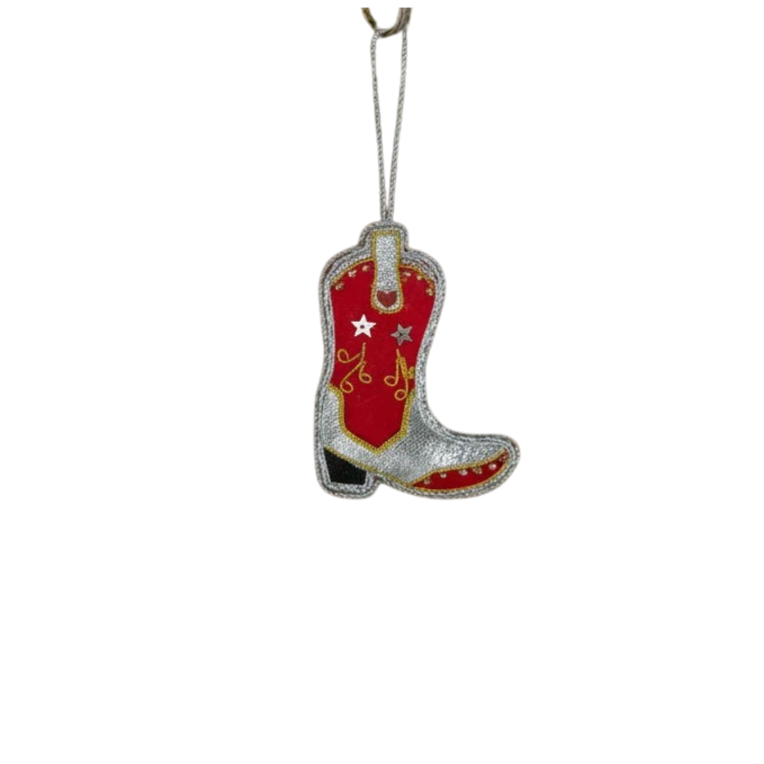 Sass & Belle Cowboy Boot Zari Decoration