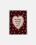 Poppy Illustrates 'Mentally in my PJ's' Art Print in A5