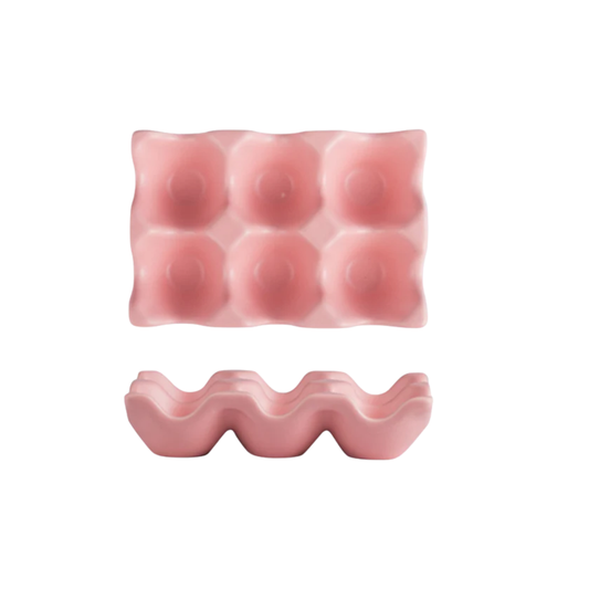 Homerly Ceramic 6 Grids Egg Holder