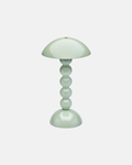 Addison Ross Bobbin Lacquer LED Rechargeable Lamp in Sage Green