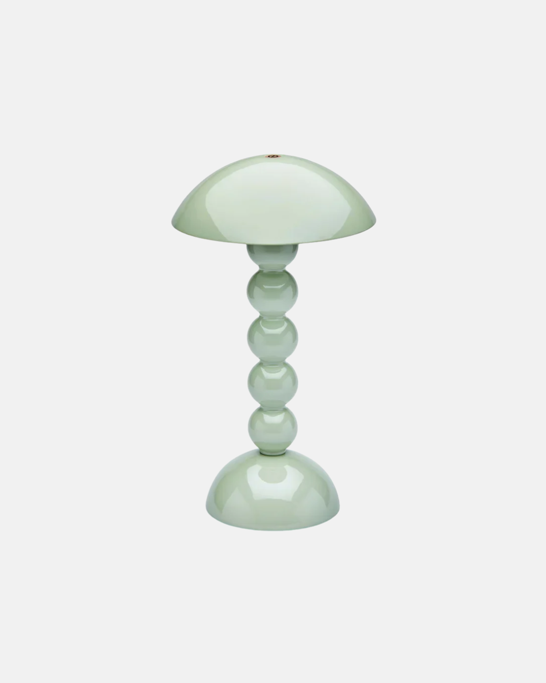 Addison Ross Bobbin Lacquer LED Rechargeable Lamp in Sage Green