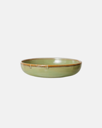 HKLIVING Chef Ceramics Deep Plate in Moss Green