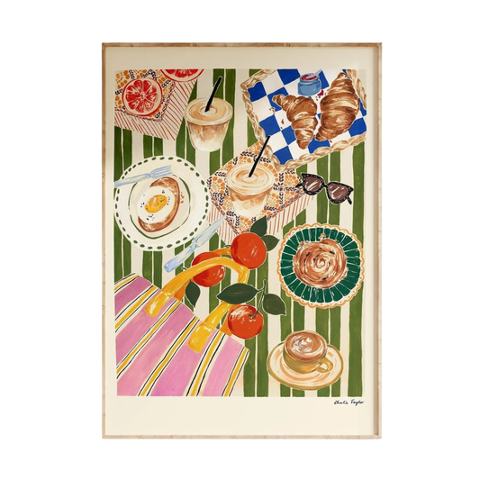 Charlie Taylor Morning Goss Art Print in A4 or A3