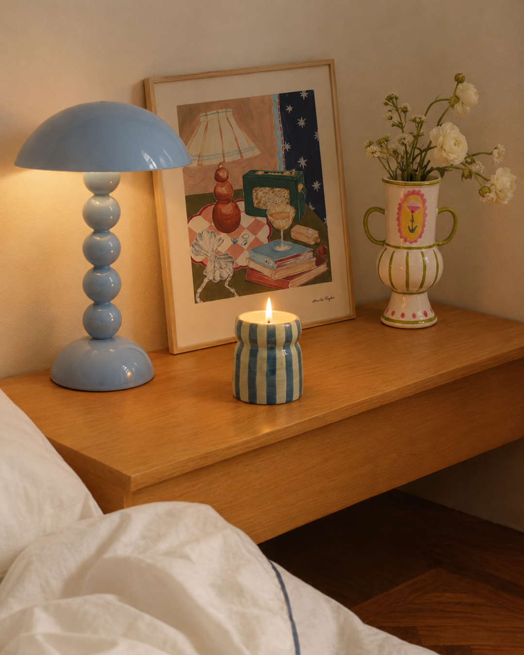 Paddywax Cabana Ceramic Soy Candle in Warm Cider