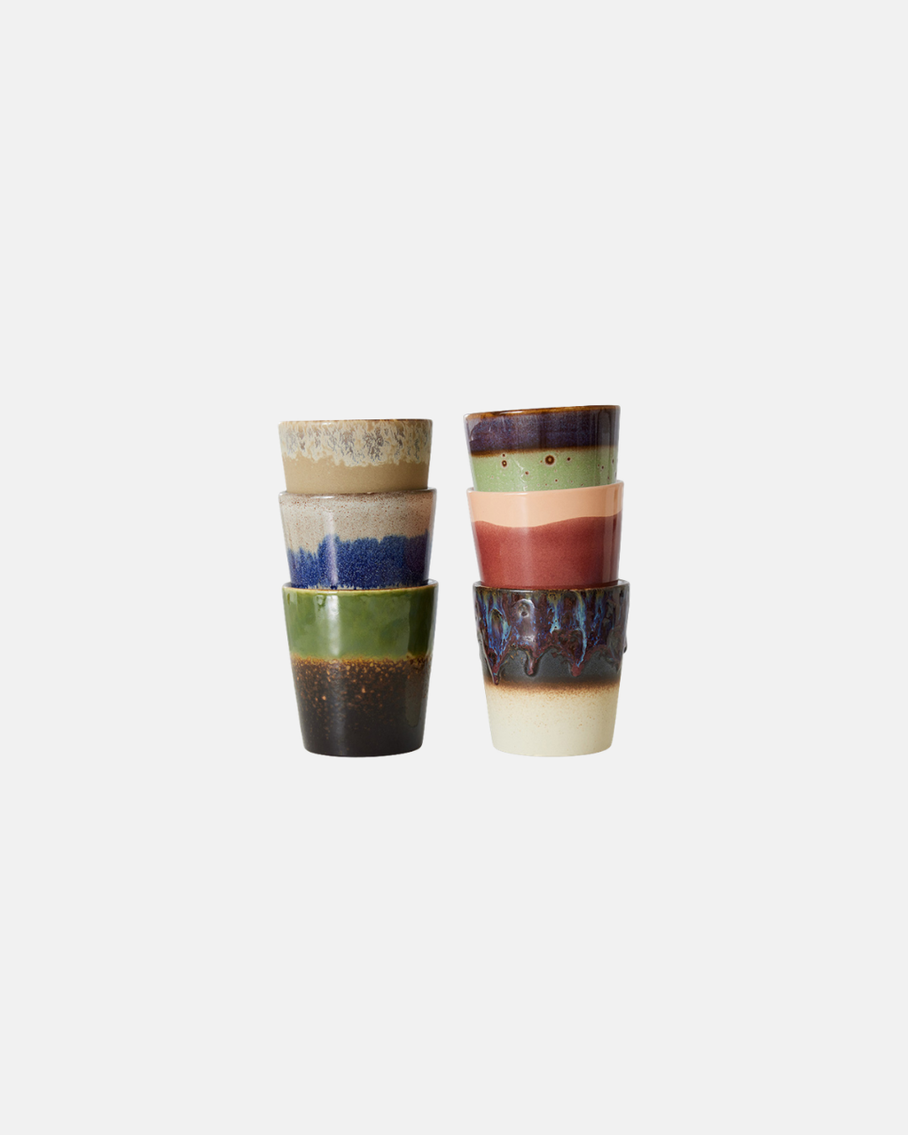 HKLIVING 70s ceramics Coffee Mugs: Grounding