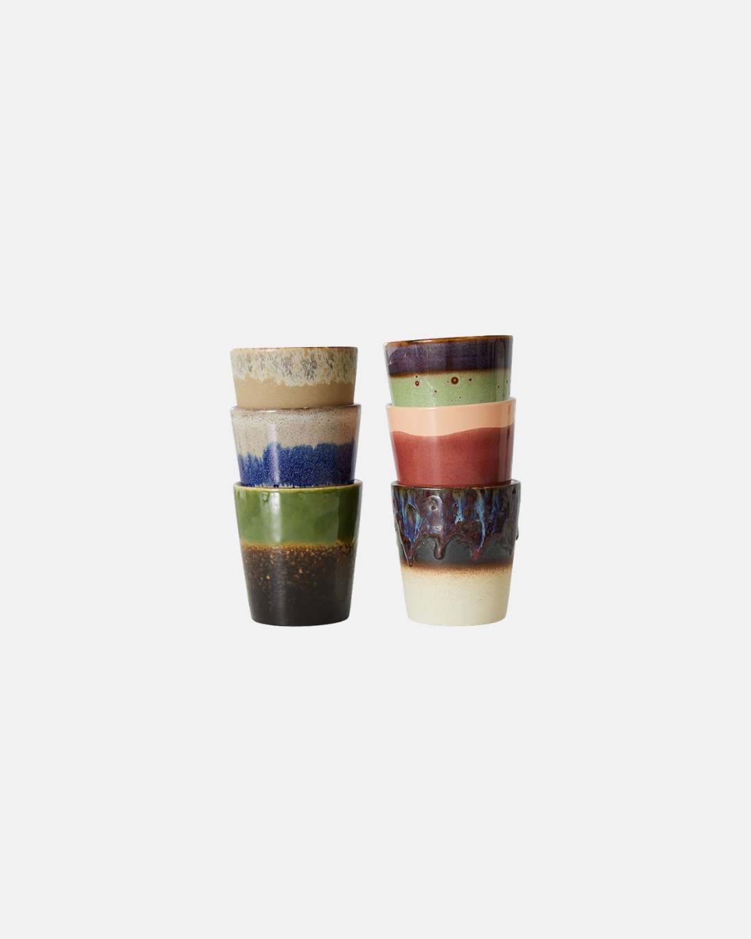 HKLIVING 70s ceramics Coffee Mugs: Grounding