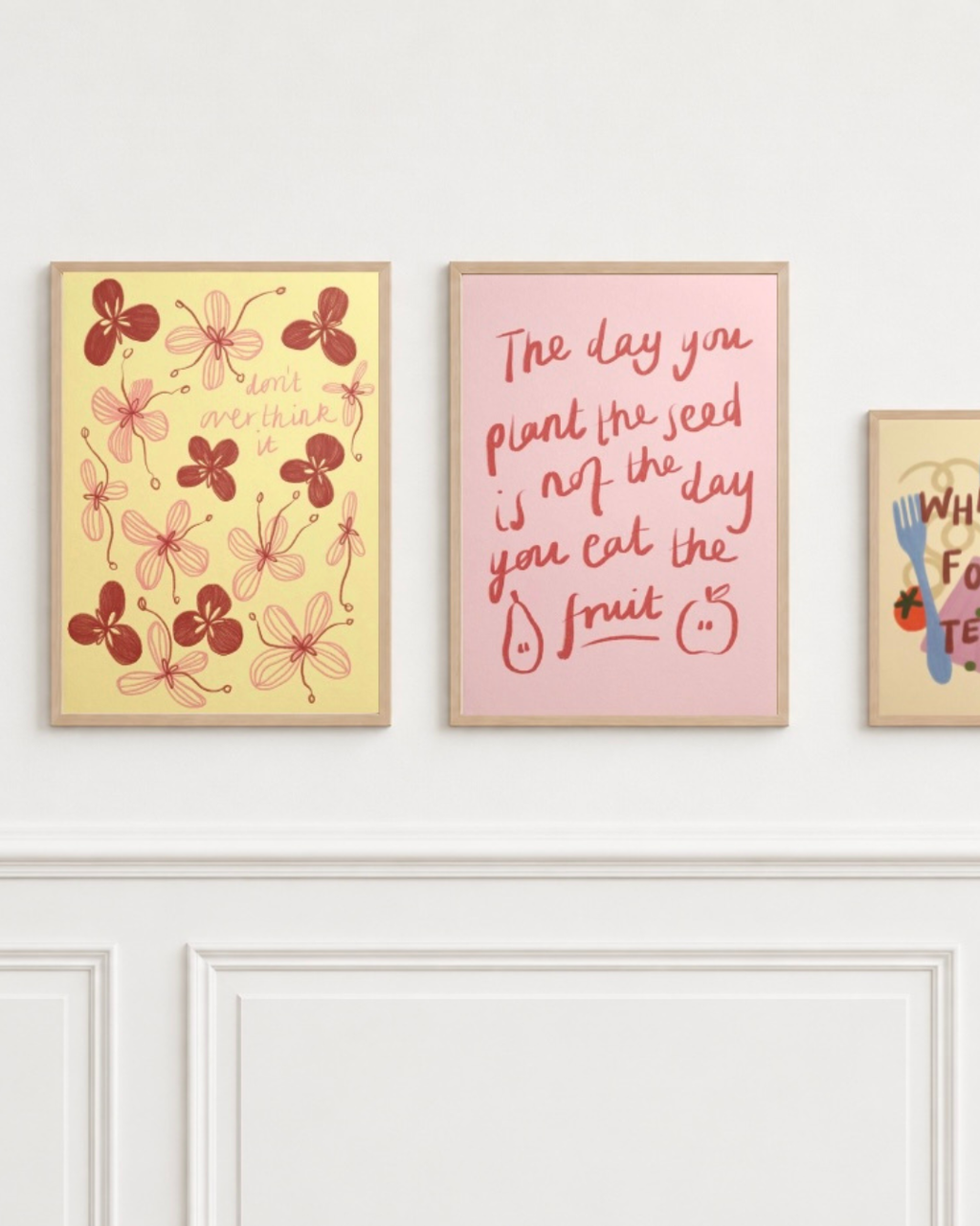 Kira Bolton The Day You Plant The Seed Wall Print in A5 or A4