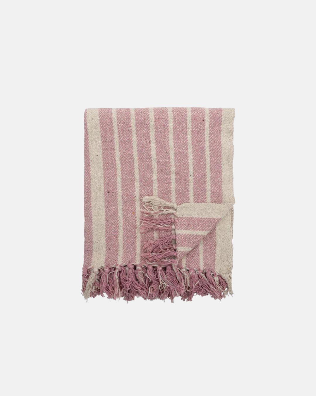Bloomingville Monta Recycled Cotton Throw Blanket