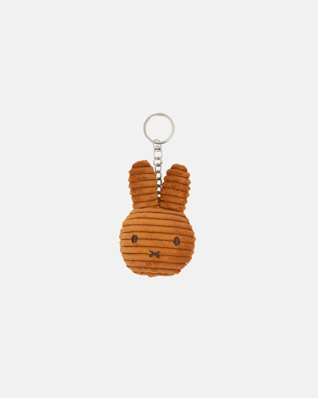 Miffy Flat Keyring Corduroy ECO in Cinnamon