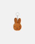 Miffy Flat Keyring Corduroy ECO in Cinnamon
