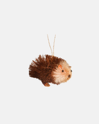 Sass & Belle Woodland Hedgehog Brush Christmas Decoration
