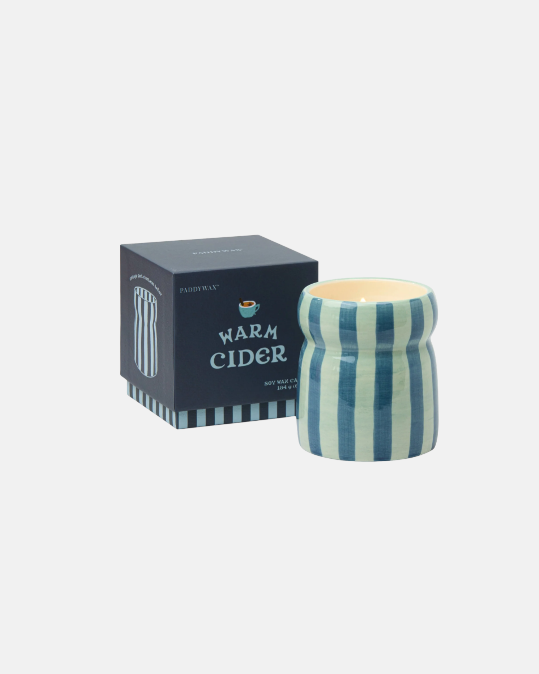 Paddywax Cabana Ceramic Soy Candle in Warm Cider