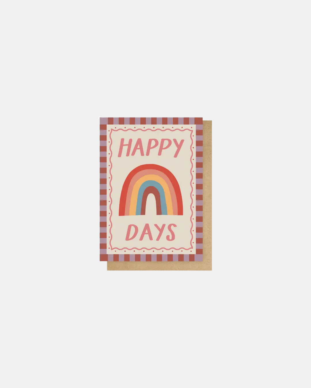 East End Prints Happy Days Greeting Card