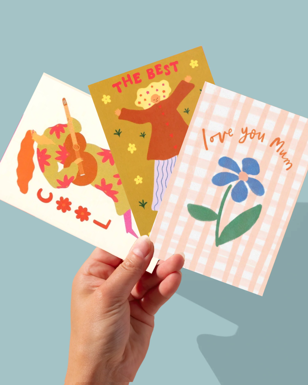 Martha Ratcliff Love You Mum Greeting Card