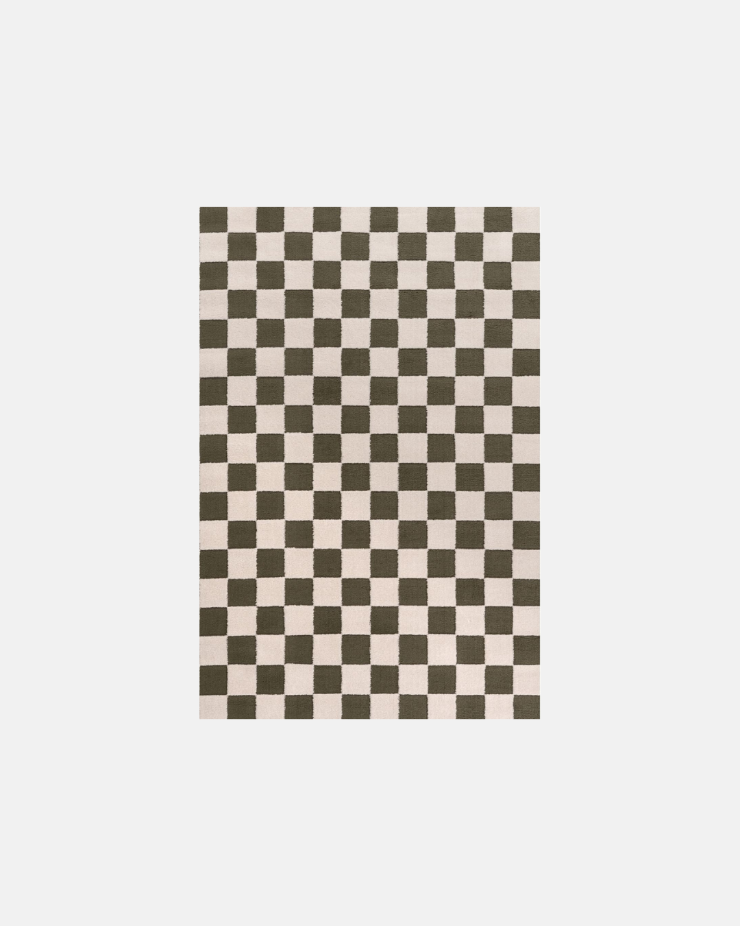 The Rugs Loft Checkerboard Green Rug