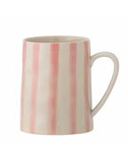 Bloomingville Begonia Striped Mug in various colours