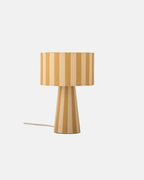 Bloomingville Yellow Stripe Linen Emmie Table Lamp