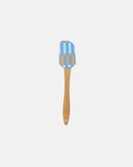 Talking Tables Silicone Kitchen Spatula in Blue and Orange Checkerboard
