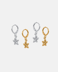 Big Metal London Sofia Sea Token Earrings in Gold or Silver