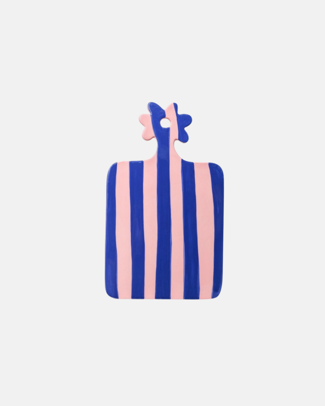 Que Rico Tray Rogelio in Pink and Blue Stripe