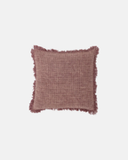 Bloomingville Ruffled 100% Cotton Delva Cushion in Pink