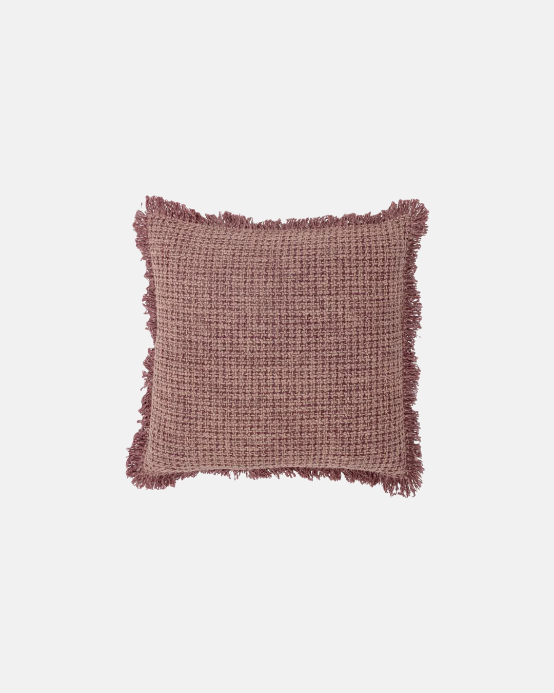 Bloomingville Ruffled 100% Cotton Delva Cushion in Pink