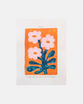 Giant Pansy 'In Love With You' Wall Art Print in A3