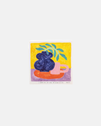 Giant Pansy 'I Want All Of You Or None At All' Square Wall Art Print