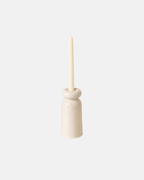 Roca Caus Handmade Ceramic Candle Holder in Cream