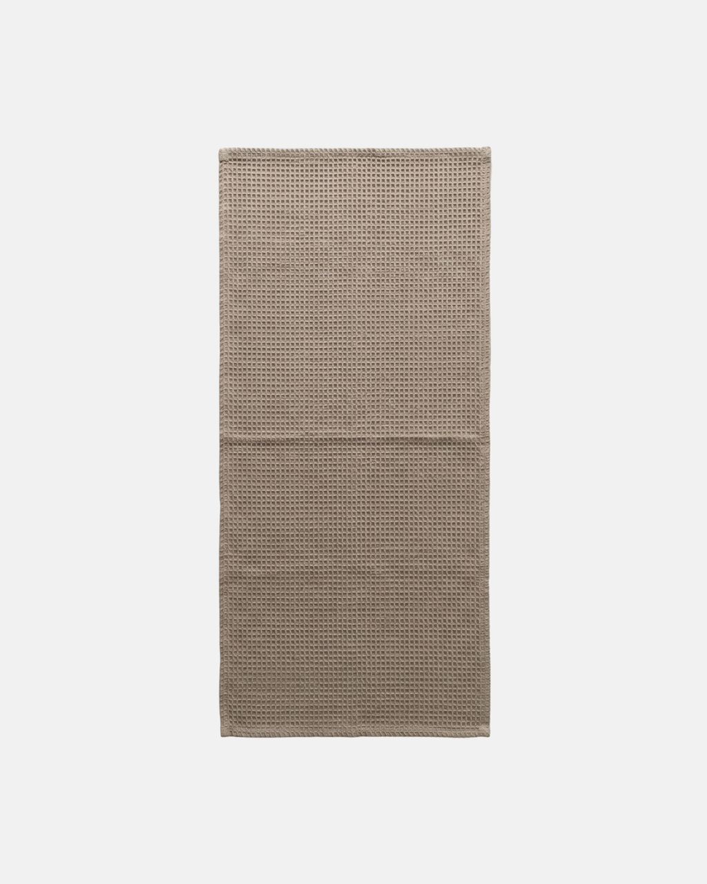 SG Hogar Waffle Table Runner in Walnut Brown