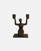 Bloomingville Lucie Candle Holder in Black