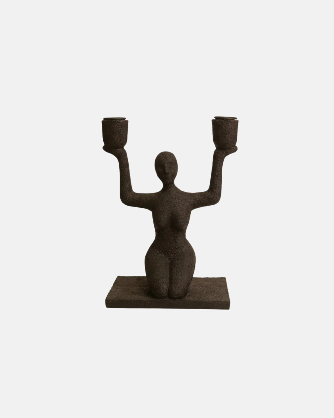 Bloomingville Lucie Candle Holder in Black