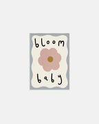 Kitty Makes Bloom Baby Wall Art Print in A4