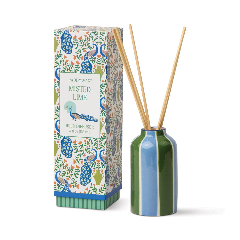 Paddywax A Dopo Peacock Ceramic Diffuser in Misted Lime