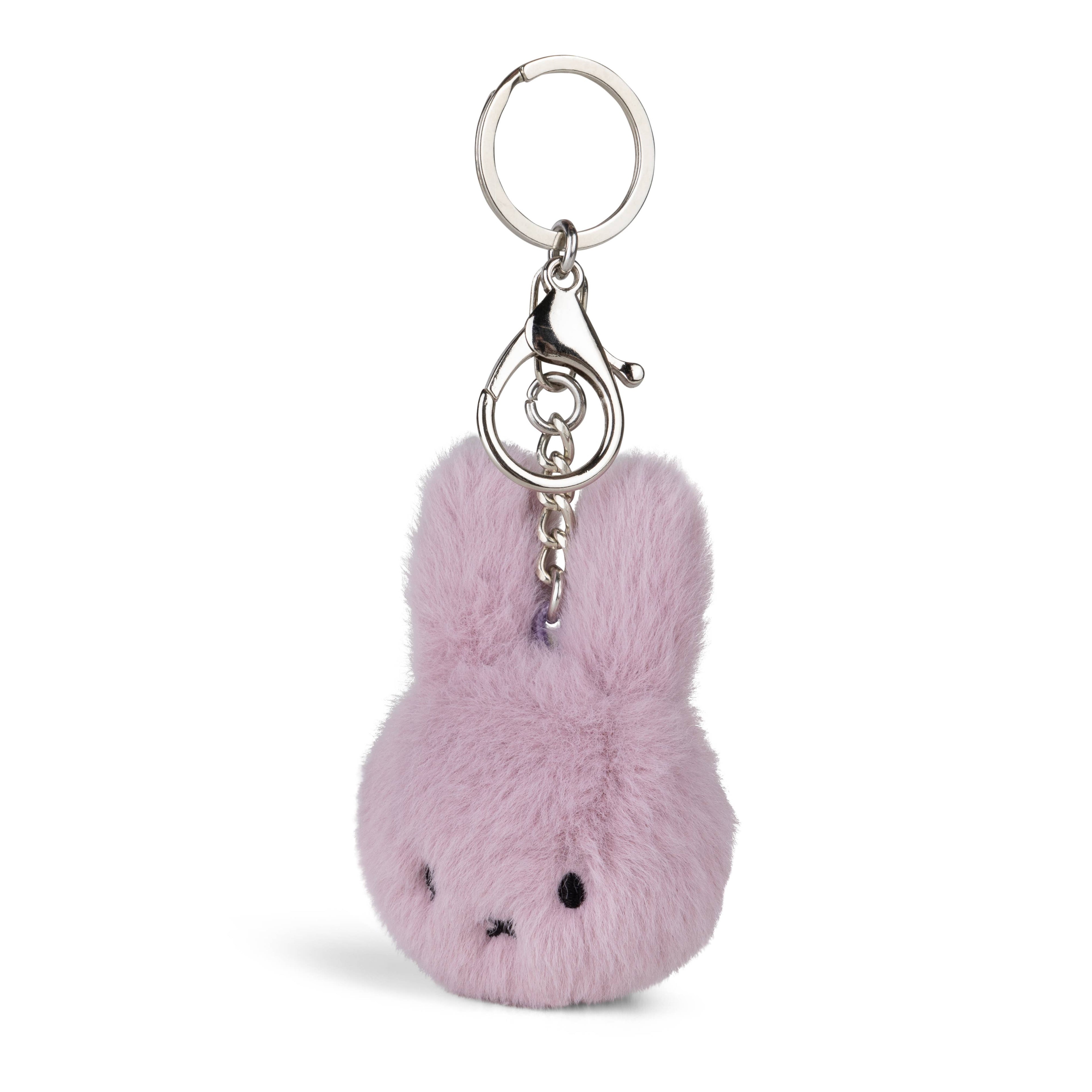 Miffy Fuzzy ECO Keyring in Lilac