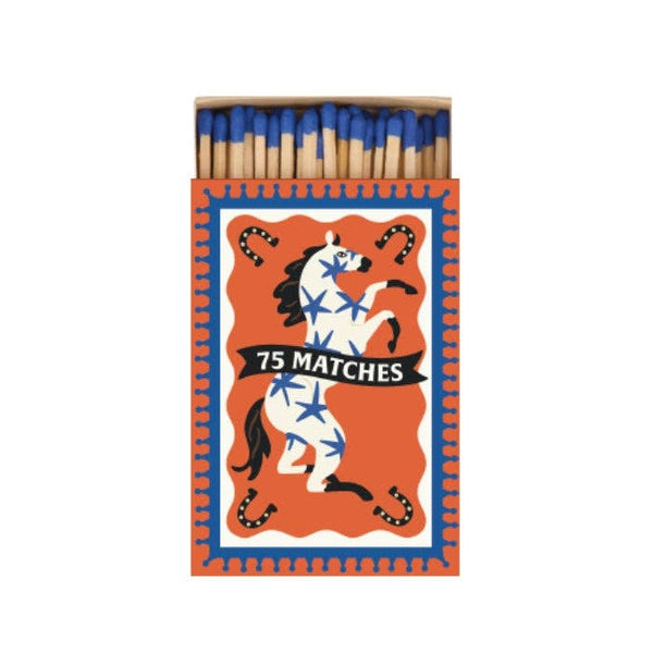 Designworks A Dopo Boxed Matches in Horse Blue