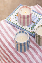 Paddywax Cabana Ceramic Soy Candle in Grecian Sand