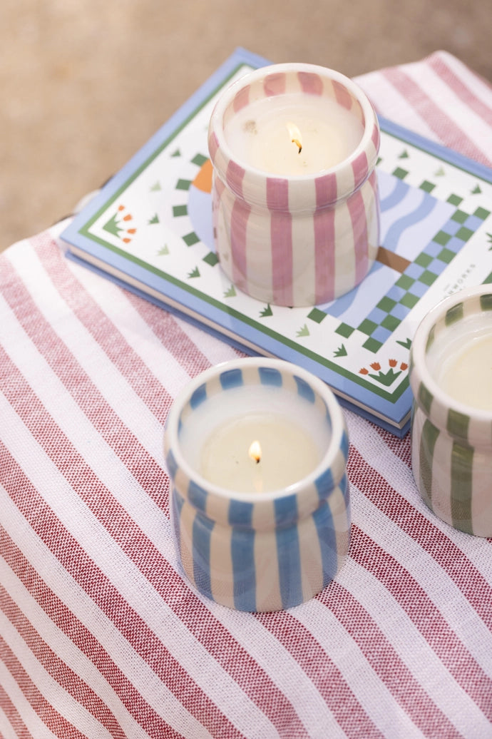 Paddywax Cabana Ceramic Soy Candle Grecian Sand