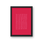 Peak Prints Fall In Love Charli XCX Music Print