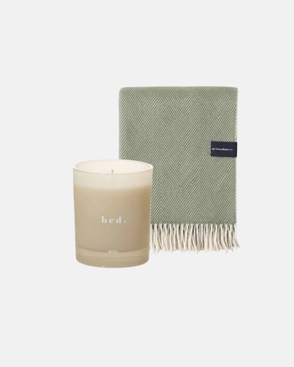 Candle and Throw Gift Bundle
