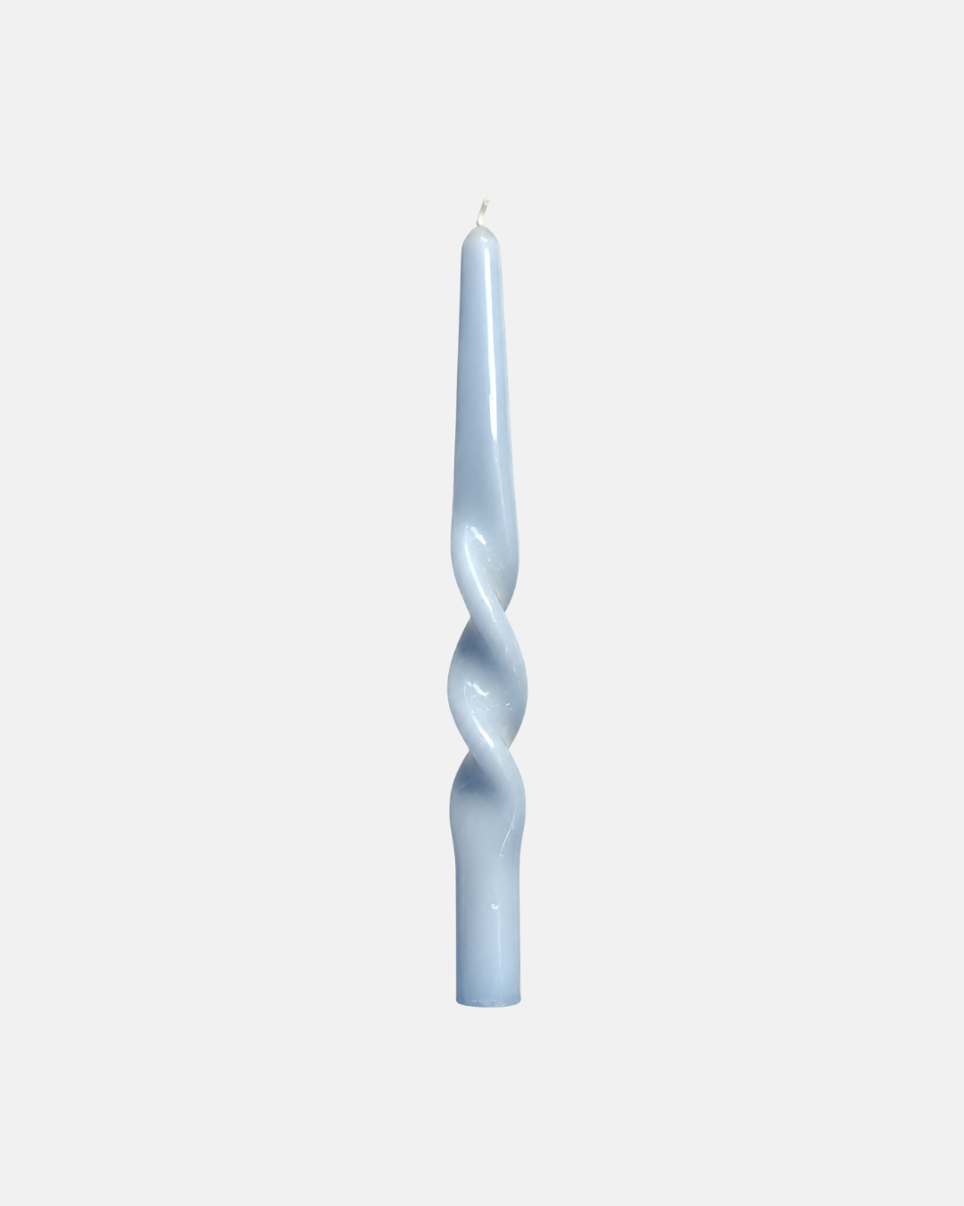 Maegen Soy Wax Twist Candle in Cornflower Blue or Leaf Green