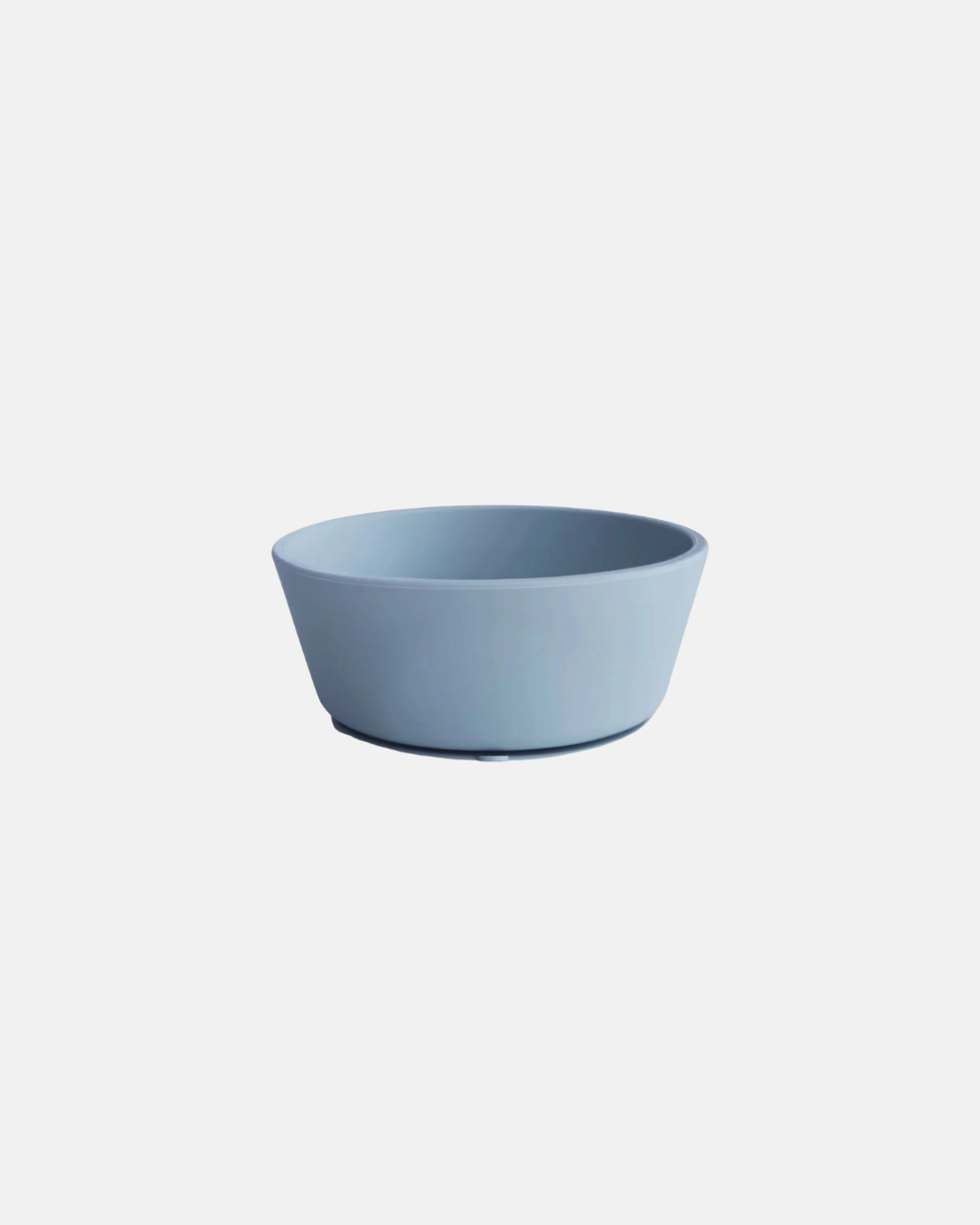Mushie Silicone Suction Bowl in Cambridge Blue