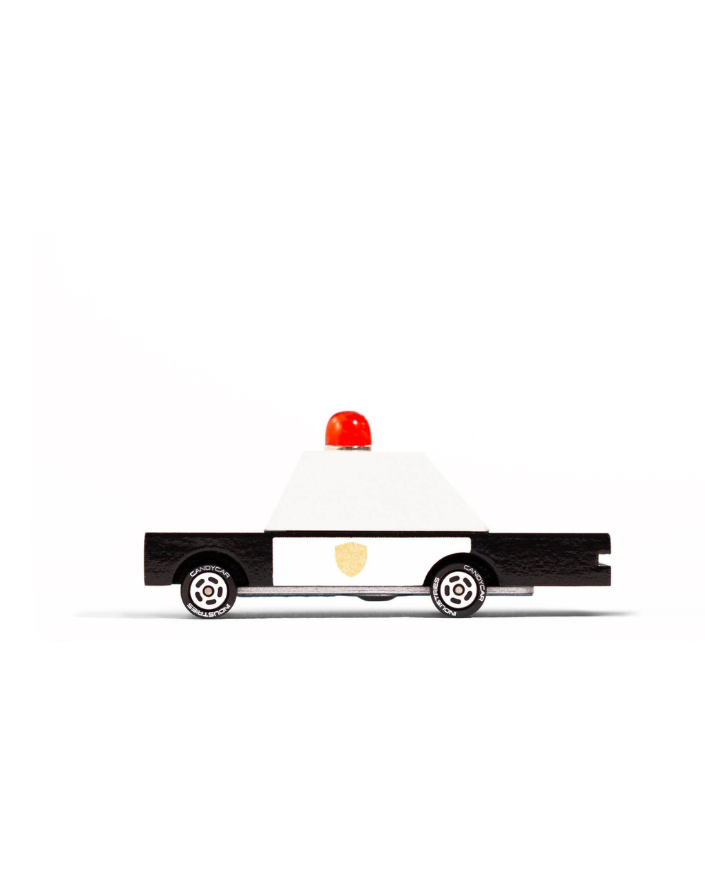 Candycar Shewiff Police Car Wooden Diecast Toy Car