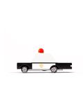 Candycar Shewiff Police Car Wooden Diecast Toy Car