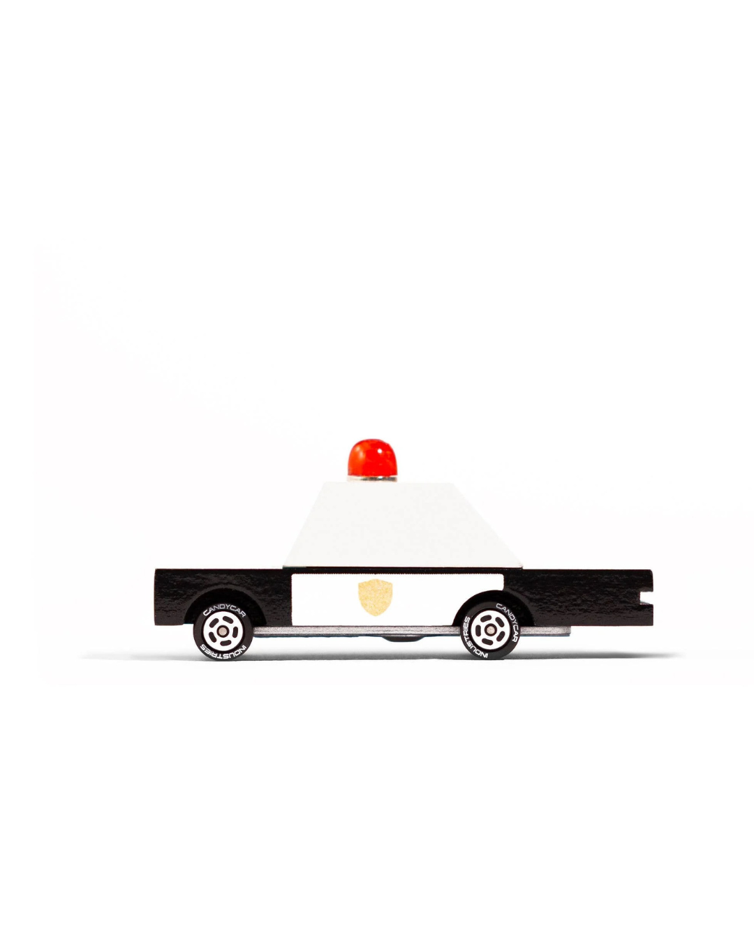 Candycar Shewiff Police Car Wooden Diecast Toy Car