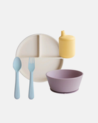 Mushie Mealtime Gift Bundle