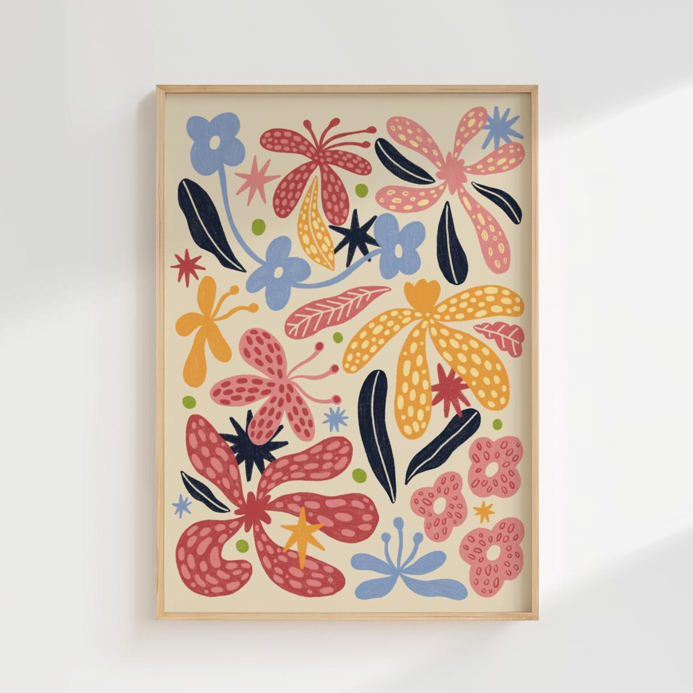 Kira Bolton Floral Wall Print in A4 or A5