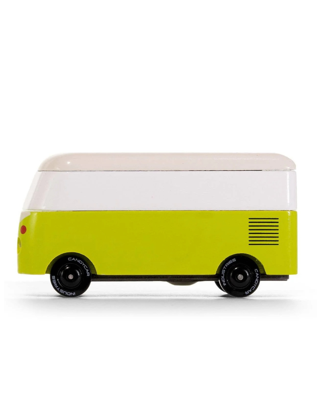 Candyvan VW T1 Green Wooden Diecast Toy Car