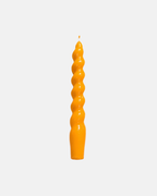 Maegen Spiral Soy Wax Candle in Tangerine or Navy